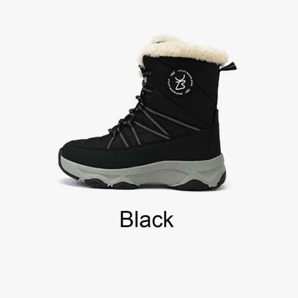 UBZ Waterproof Sub-zero Protection Short Bow Snow Boots for Women - 图片 14
