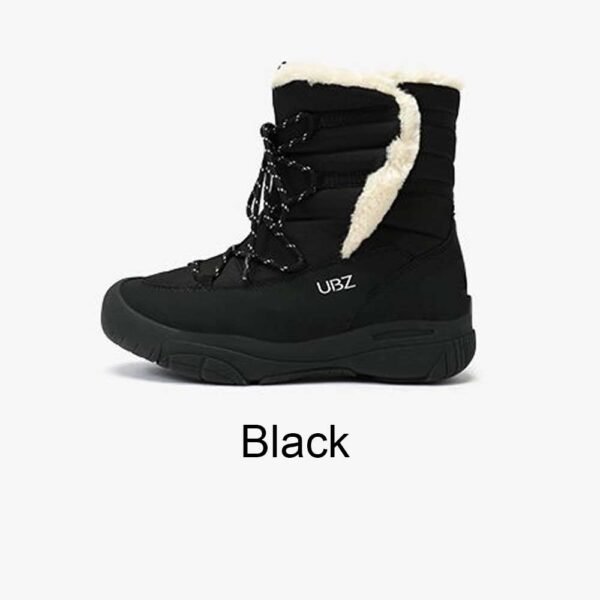 UBZ Waterproof Supper Warm Short Bow Snow Boots for Women - 图片 15